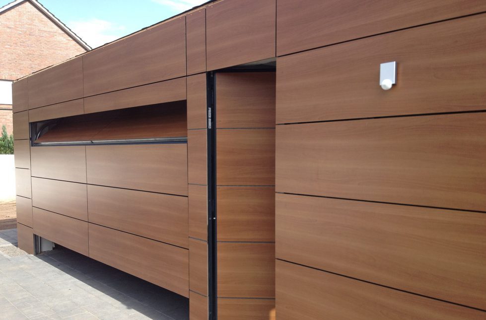Holzfassade Außenwand Holz